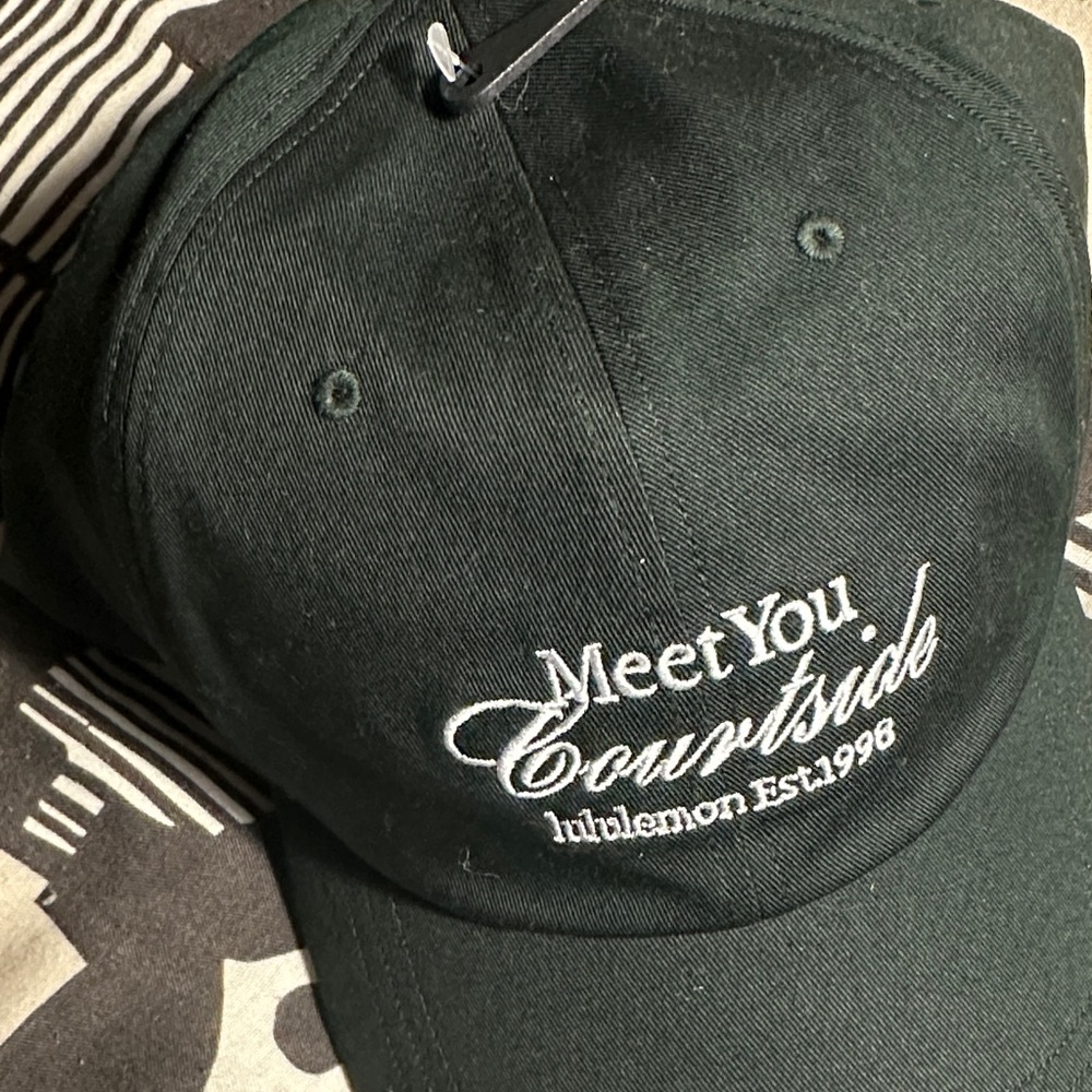 Lululemon Classic Unisex Ball Cap Dark Green Hat sz. L/XL